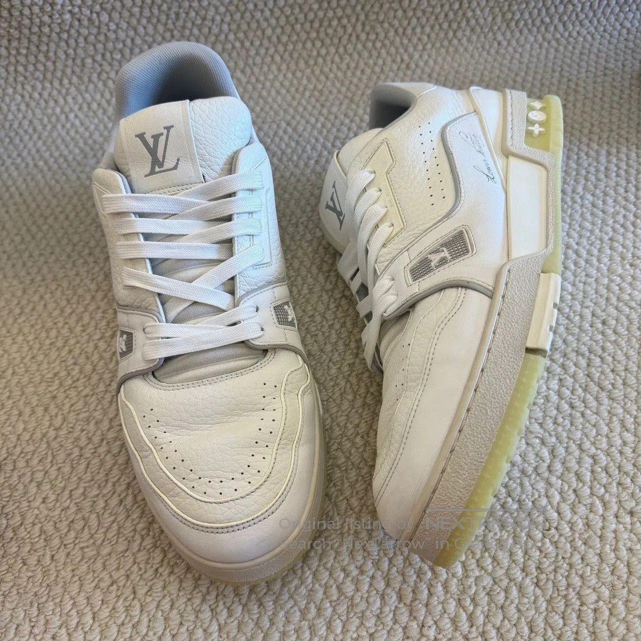 Louis Vuitton louis vuitton low-top sneaker in white. Size US 9.5 / EU 42-43 - 7 Thumbnail