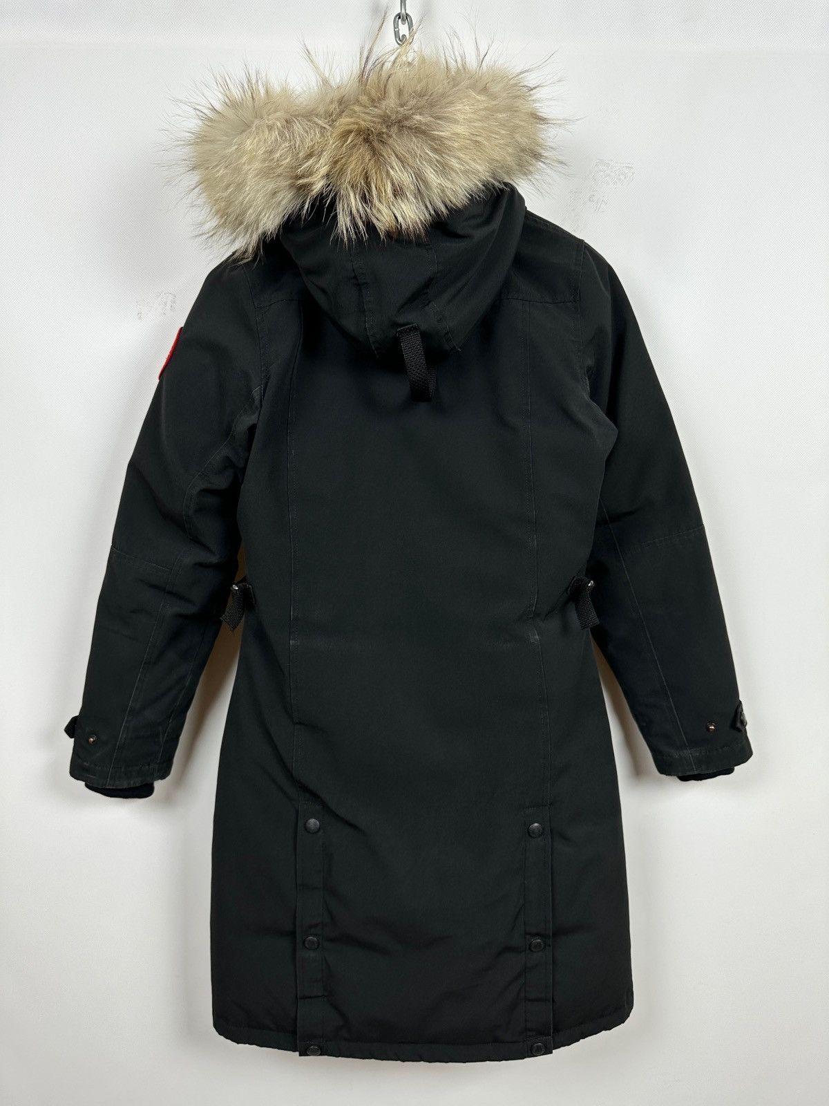Canada Goose Canada Goose Kensington Black Down Parka Jacket Size XS / US 0-2 / IT 36-38 - 2 Thumbnail