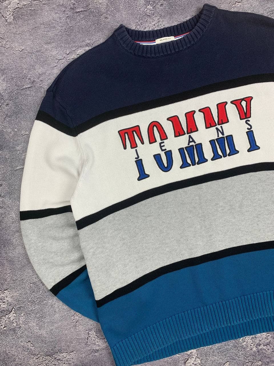 Tommy Jeans Tommy Jeans Sweater L Multicolor Logo Retro Colorblock Size US L / EU 52-54 / 3 - 2 Thumbnail