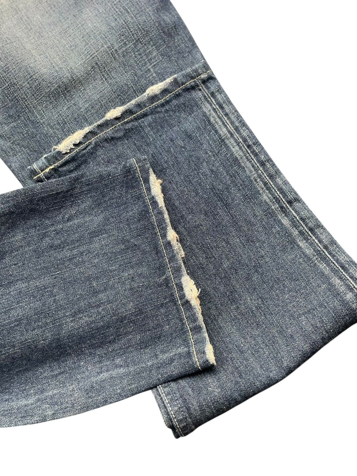 Levi's Vintage 2006 Levis 903 Lady Distresed Denim Size 31" - 9 Thumbnail