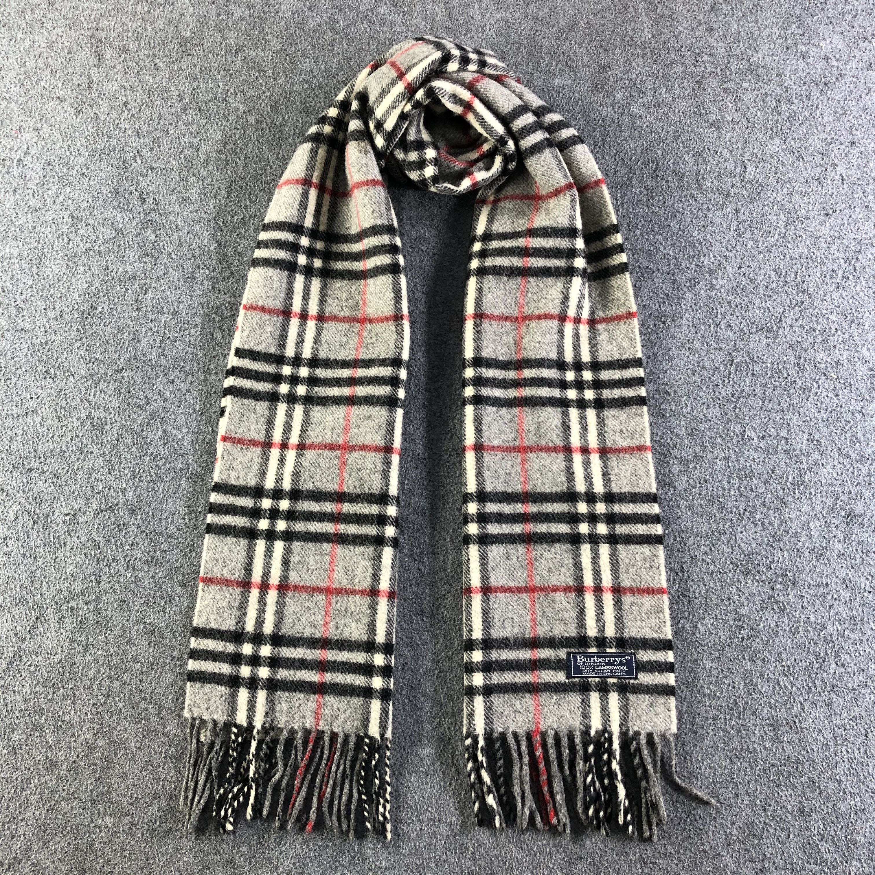 Burberry Burberry Lambswool Scarf / Muffler / Neckwear Size ONE SIZE - 1 Thumbnail