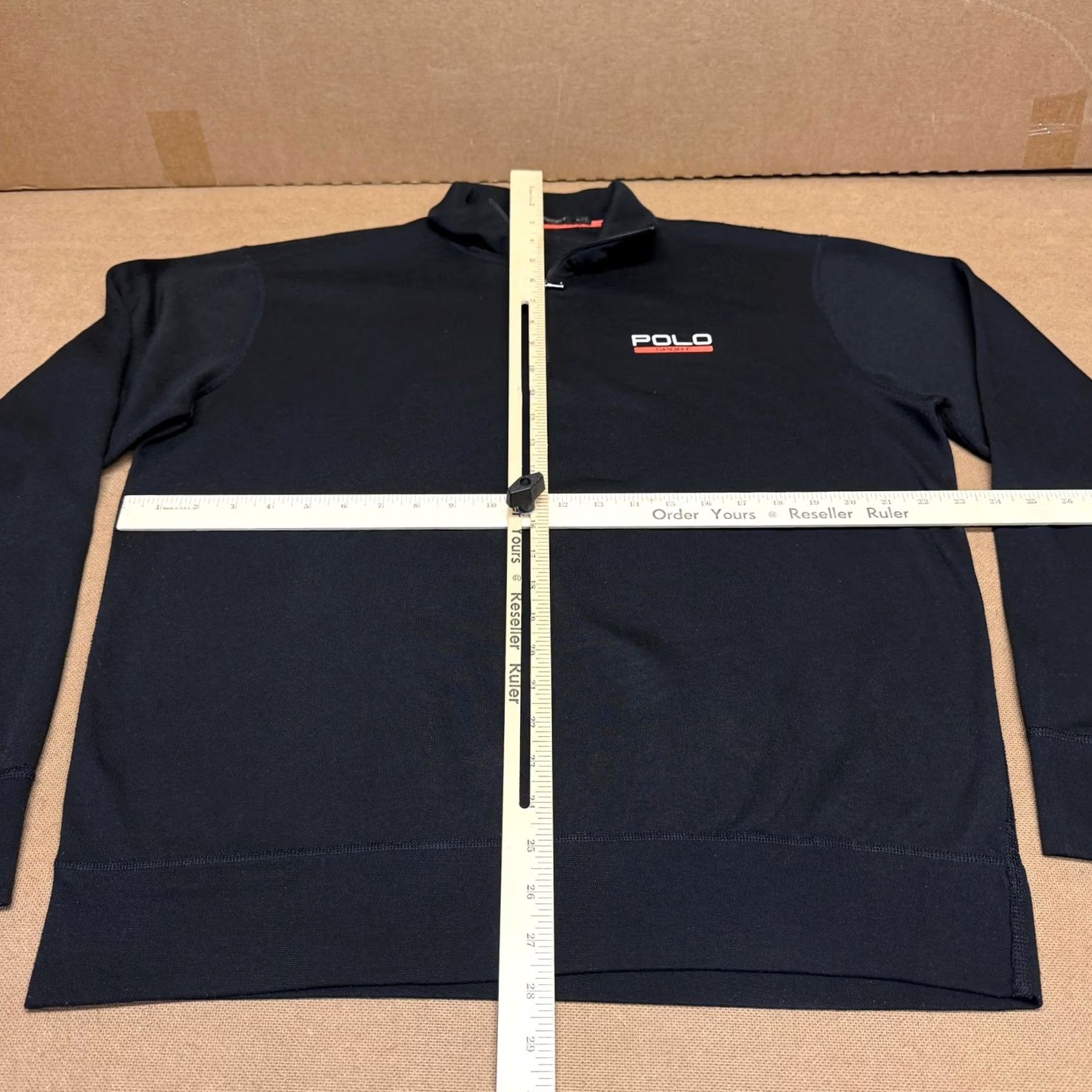 Vintage Polo Sport Ralph Lauren Sweatshirt Mens L Blue 1/4 Zip Fleece Pullover Size US L / EU 52-54 / 3 - 7 Thumbnail