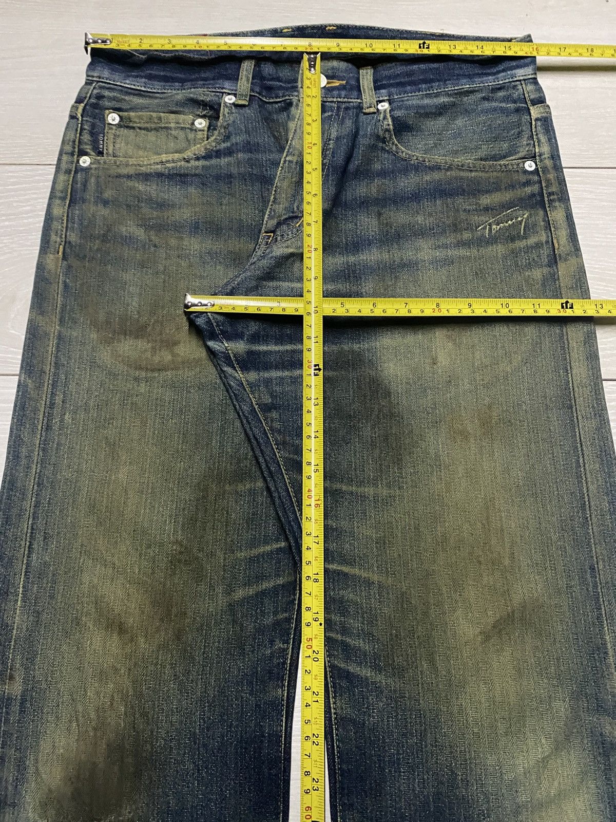 Martine Rose × Tommy Jeans Vintage Tommy Japan Mud Wash Distressed Loose Jeans Size US 32 / EU 48 - 18 Thumbnail