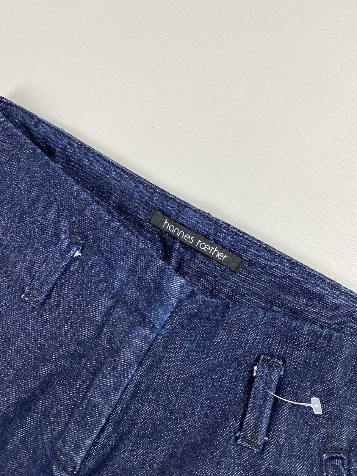 hannes roether Hannes Roether ladies Avant-garde denim jeans size S Size 25" / US 0 / IT 36 - 11 Thumbnail