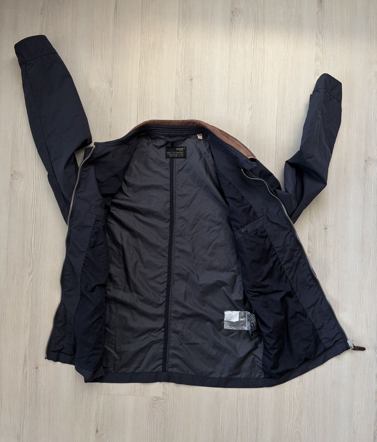 Schott SCHOTT Army Type Breathable Field Jacket Size US L / EU 52-54 / 3 - 10 Thumbnail