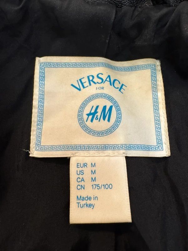Versace Versace x H&M Leather Studded Jacket Biker size M Size US M / EU 48-50 / 2 - 13 Thumbnail
