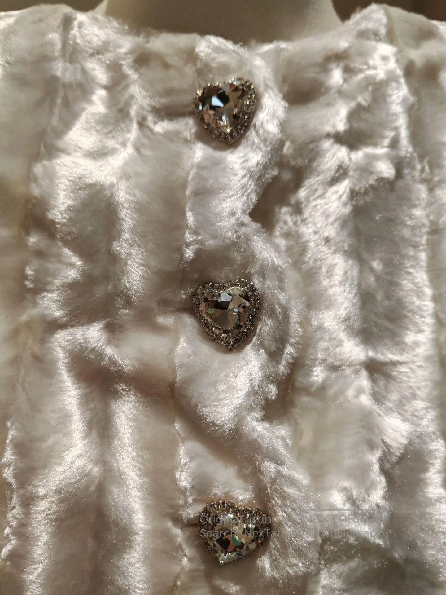 Other Diana Vevina White Velvet Set. Size 31" - 7 Thumbnail