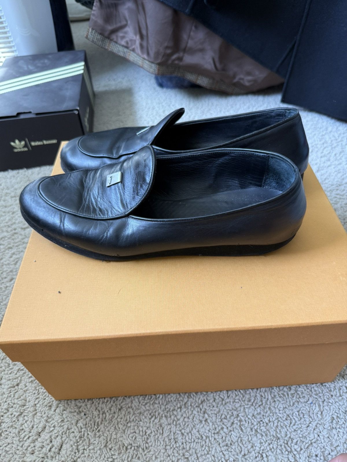 Alyx Black leather loafers Size US 9 / EU 42 - 4 Thumbnail