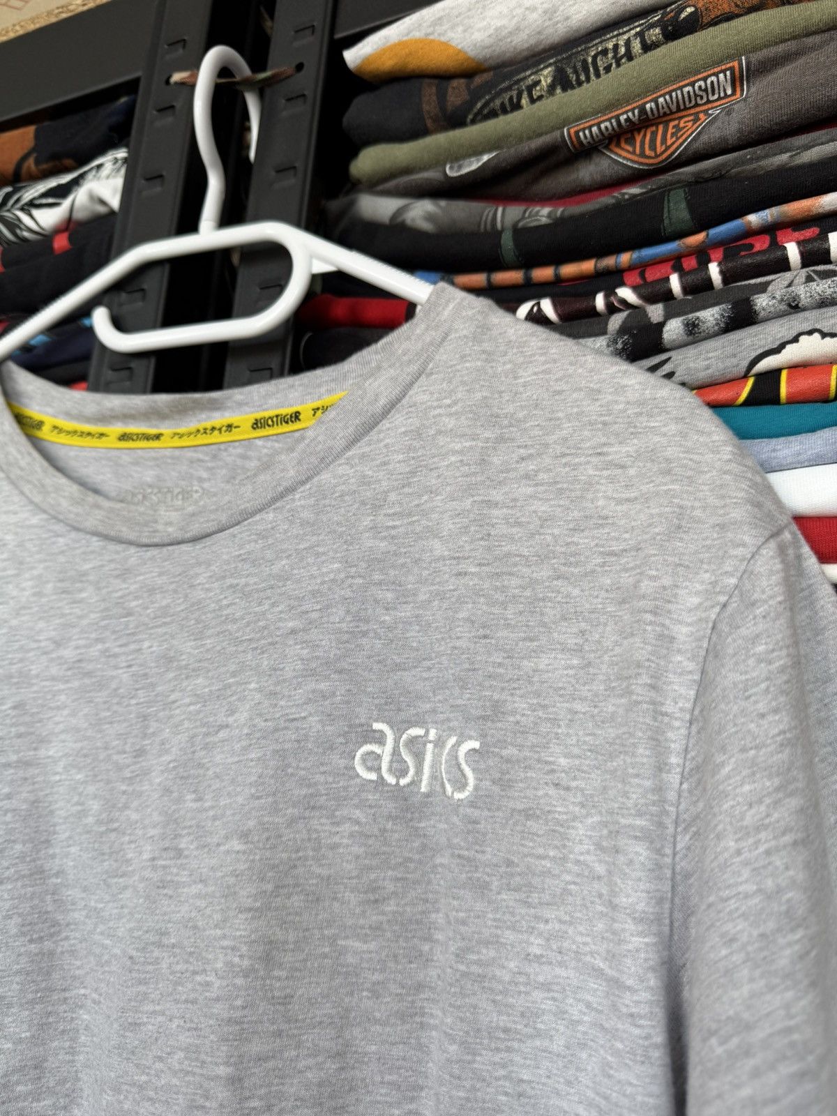 Asics Asics tiger grey Tokyo Japan tee size L Size US L / EU 52-54 / 3 - 4 Thumbnail