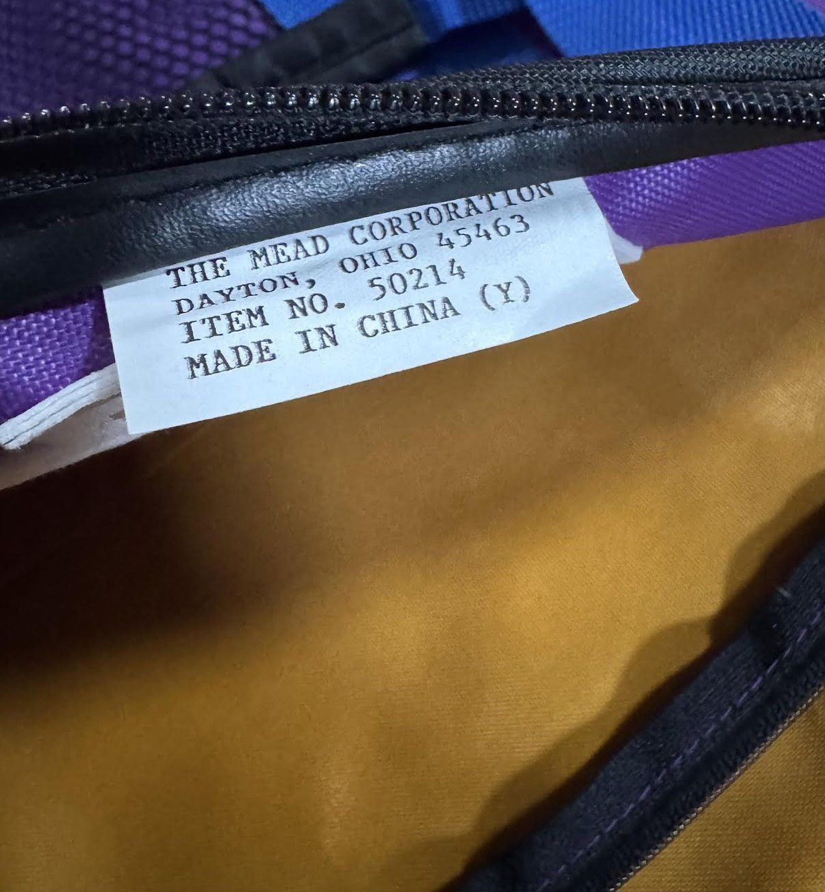 Nike Vintage Nike x Mead Messenger Bag Size ONE SIZE - 3 Thumbnail