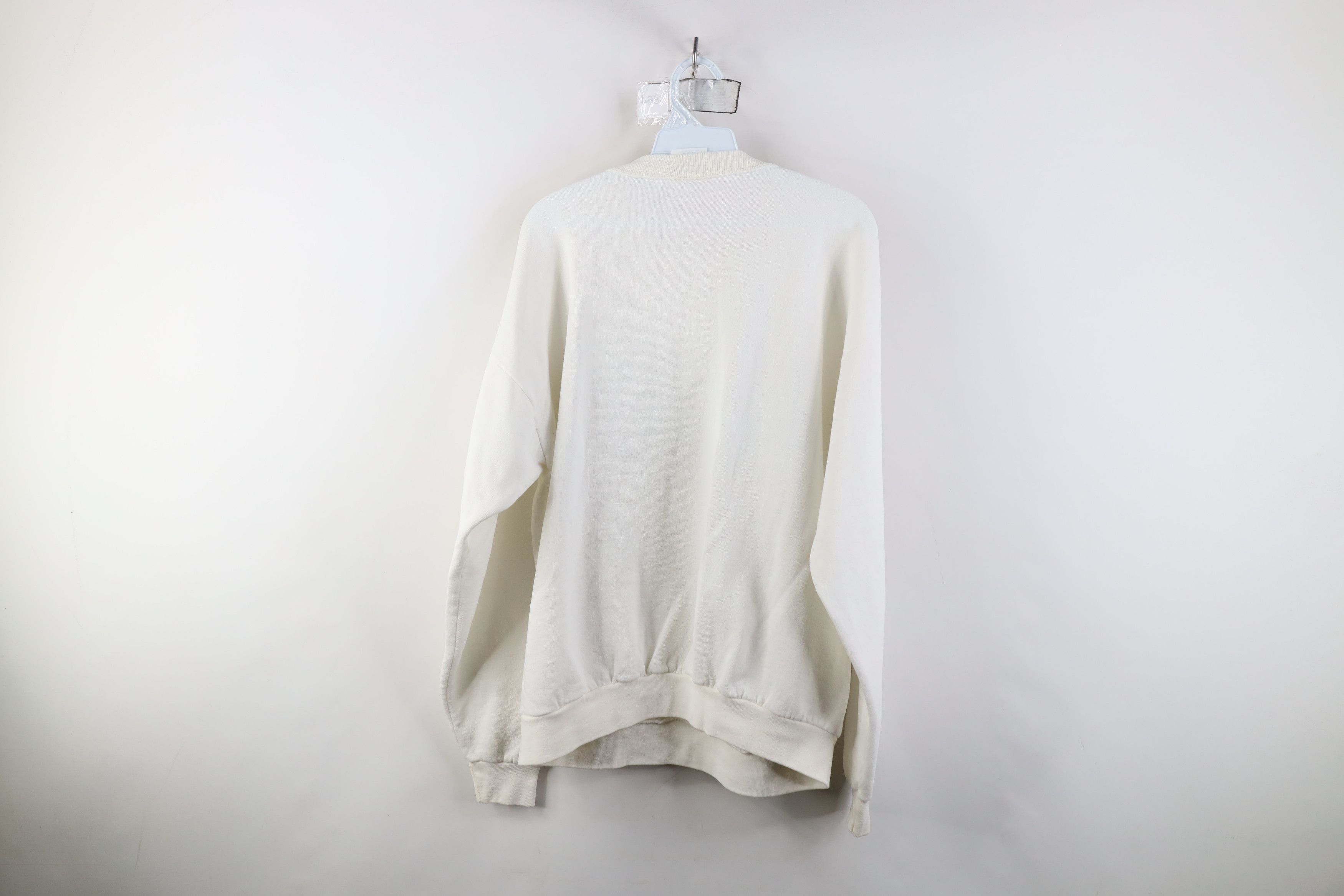 Vintage Vintage 90s Glenrock Wyoming Crewneck Sweatshirt White USA Size US L / EU 52-54 / 3 - 12 Thumbnail