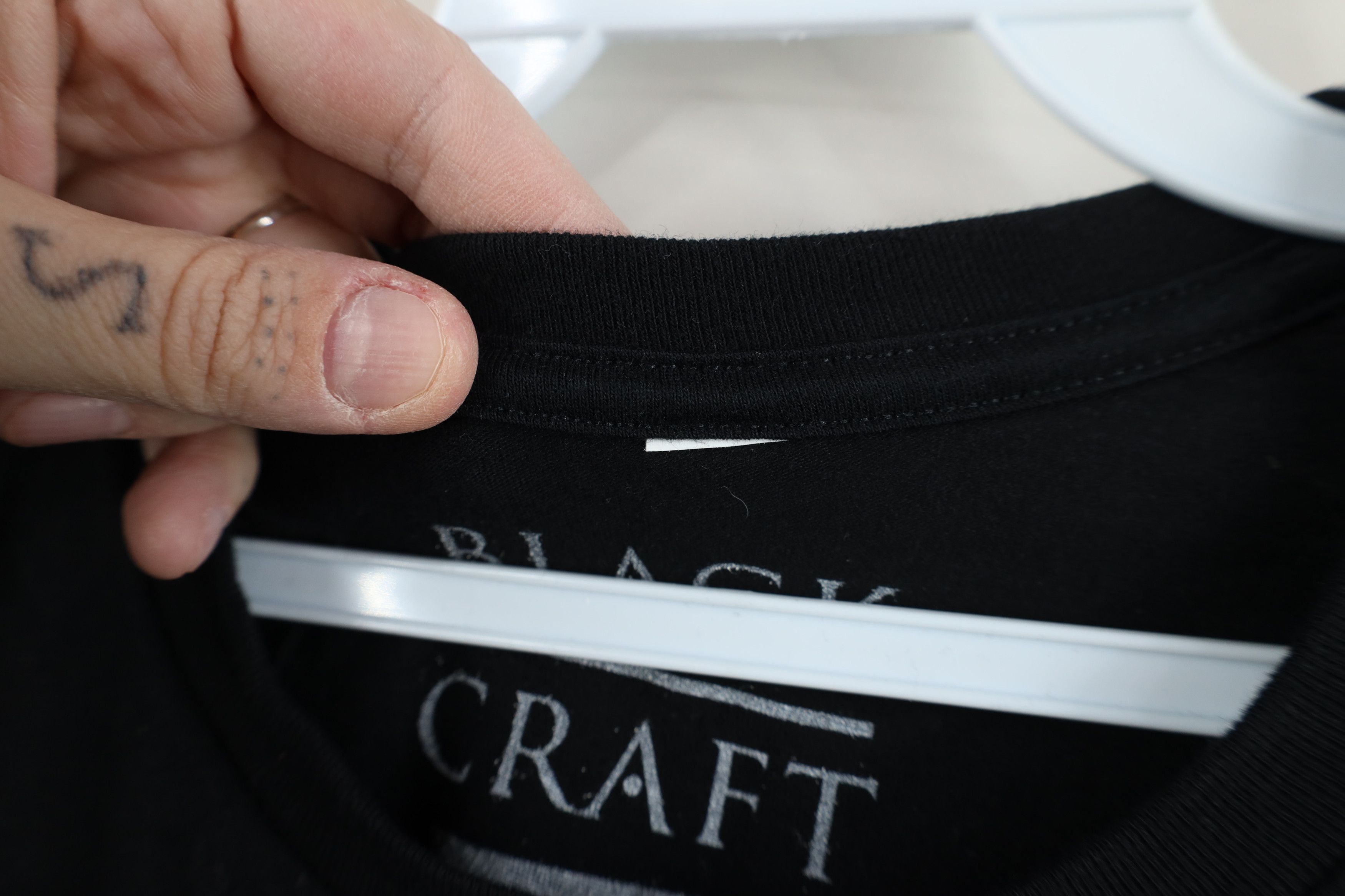 Vintage Black Craft III Romance is Dead Rose Short Sleeve T-Shirt Size S / US 4 / IT 40 - 7 Thumbnail