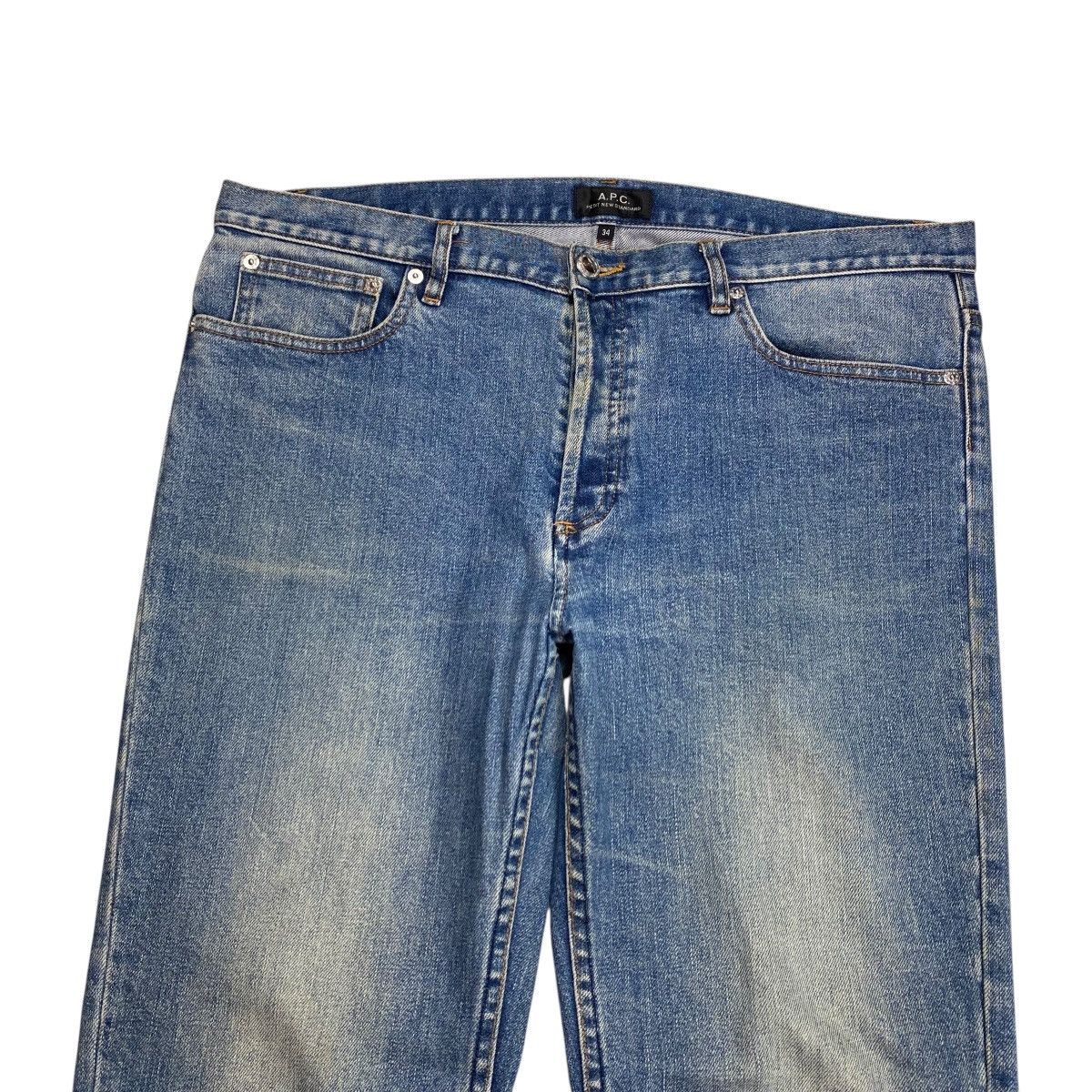 A.P.C. APC Petit New Standard Washed Blue Jeans Size US 34 / EU 50 - 2 Thumbnail