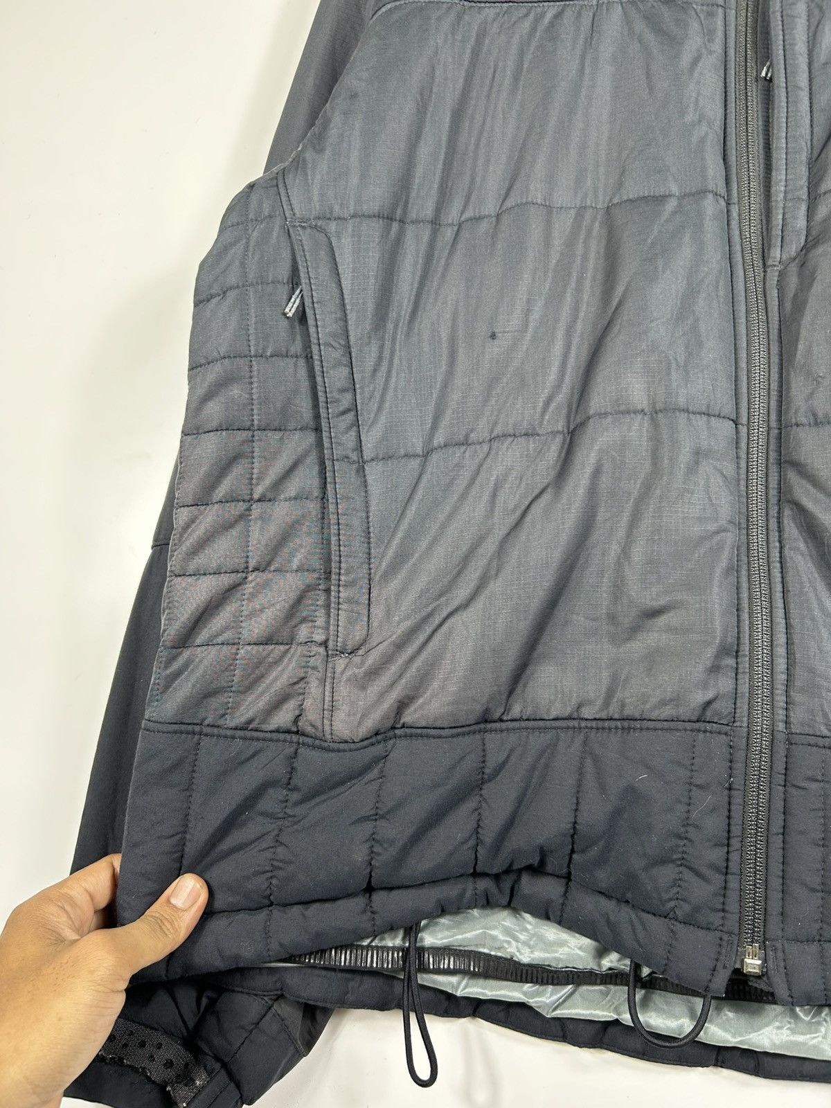 Patagonia × Vintage ⚡️Vintage Patagonia Hooded Nylon Puffer Style Jacket Size US L / EU 52-54 / 3 - 8 Thumbnail