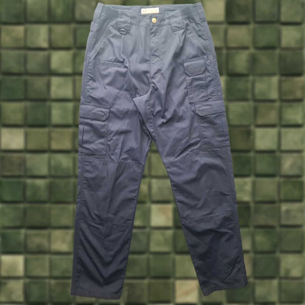 Vintage 5.11 Tactical Apex Pants Womens 4 Tall 28x34 Cargo Straight Leg Twill Cotton Polyester Blue Regular Fit Mid Rise"} Size 27" / US 4 / IT 40 - 1 Thumbnail