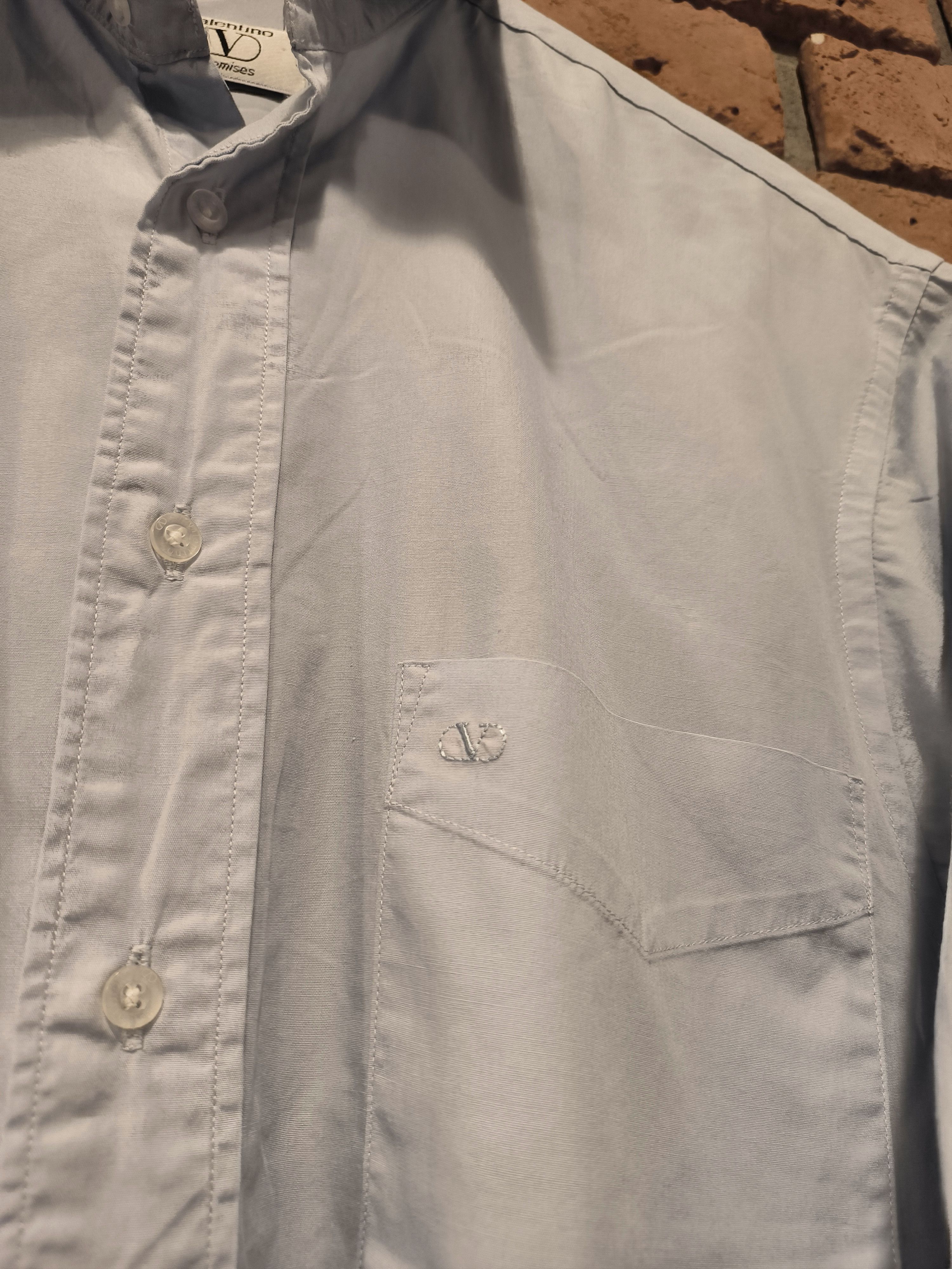 Valentino Valentino Shirt Button-up Long Sleeve Logo Formal Size US M / EU 48-50 / 2 - 3 Thumbnail