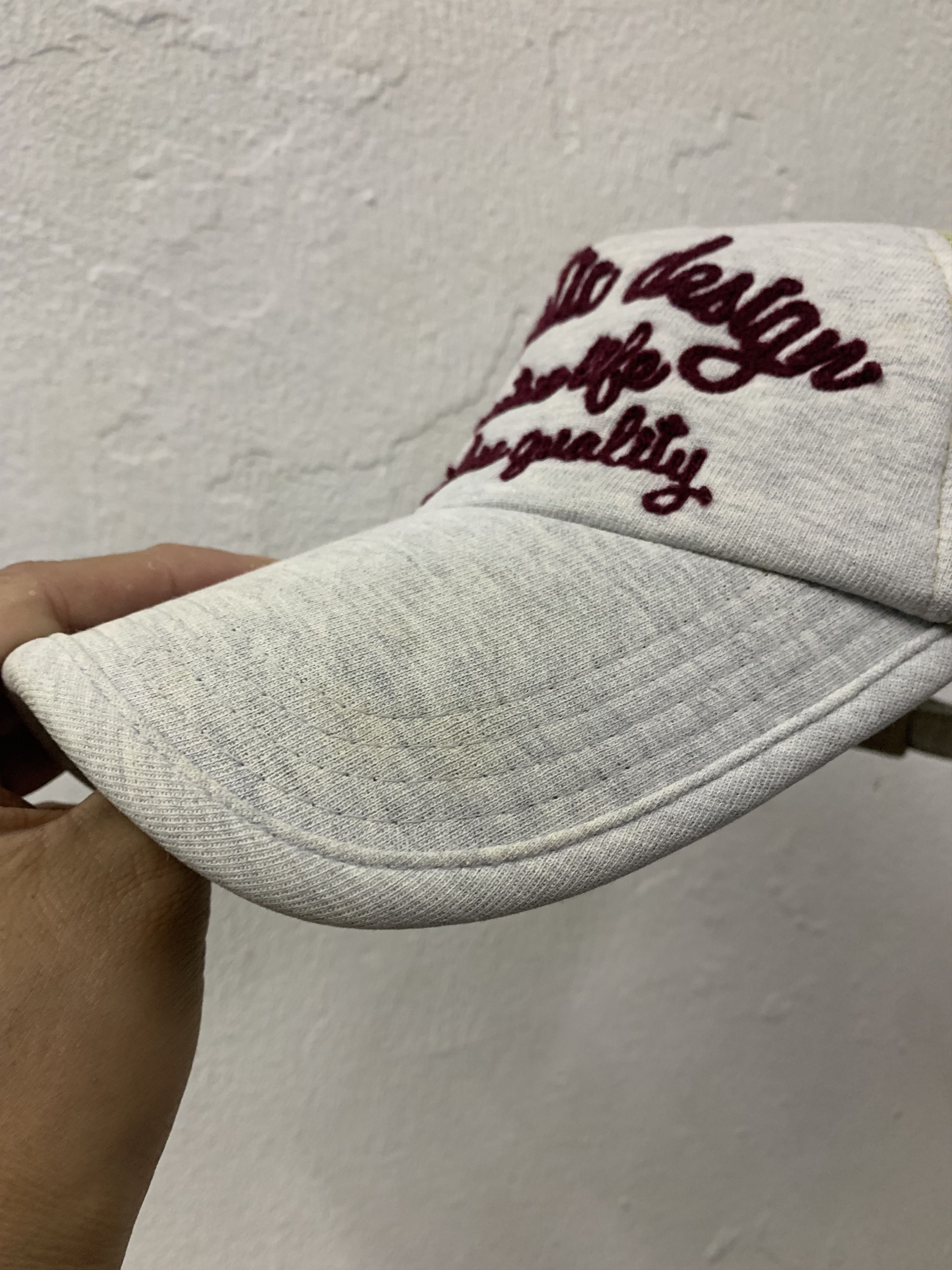 Japanese Brand Purple And Yellow Trucker Hats Embroidery Size ONE SIZE - 5 Thumbnail