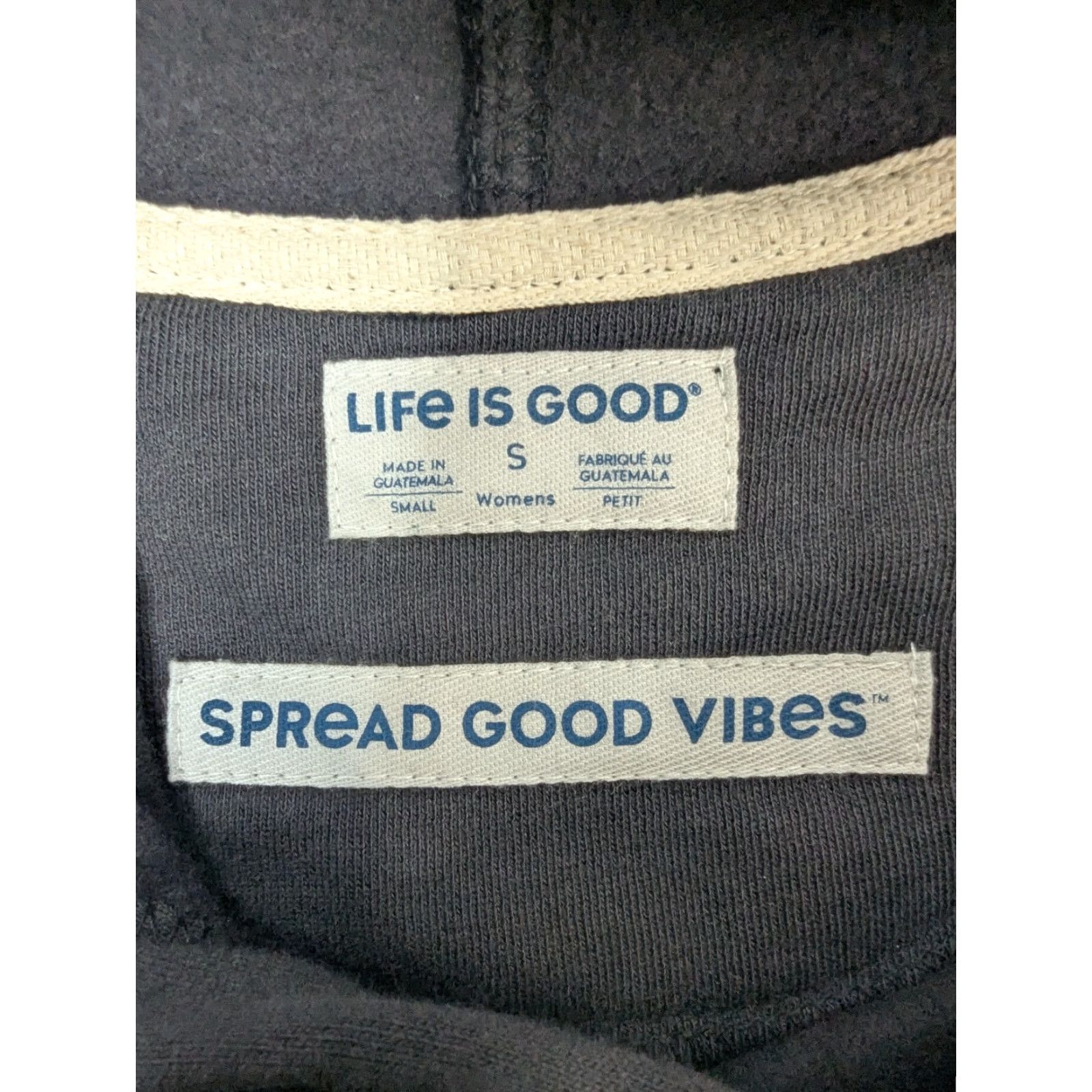 Life is Good VINTAGE Life is Good Hoodie Black Small Women's Snowflake Simply True Fleece Pullover Oversized Modern Everyday Activewear Size S / US 4 / IT 40 - 7 Thumbnail