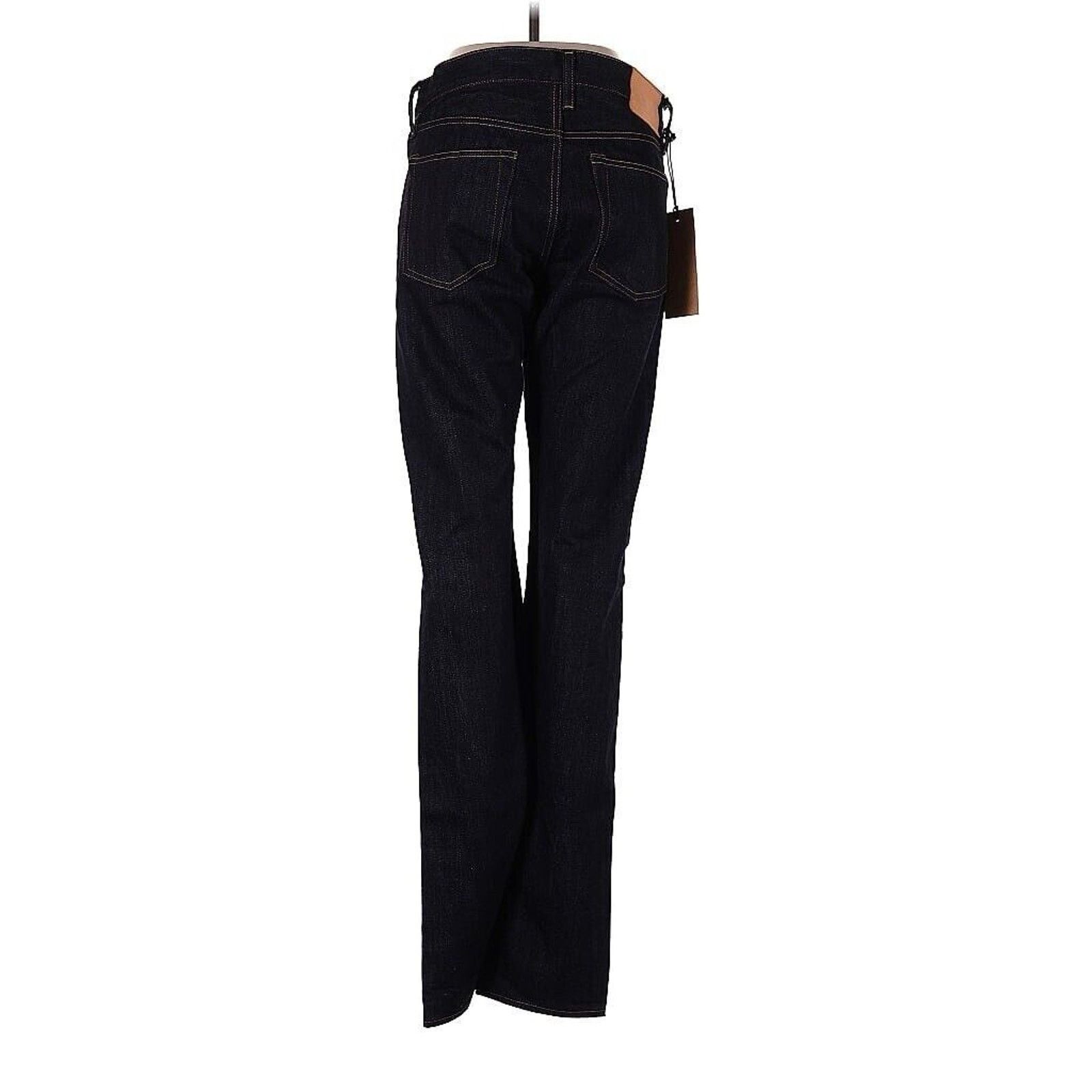 Japanese Brand NWT DROP IBARA JAPANESE SELVEDGE Rigid 15oz Dark 30 X 34.5 Size US 30 / EU 46 - 2 Thumbnail