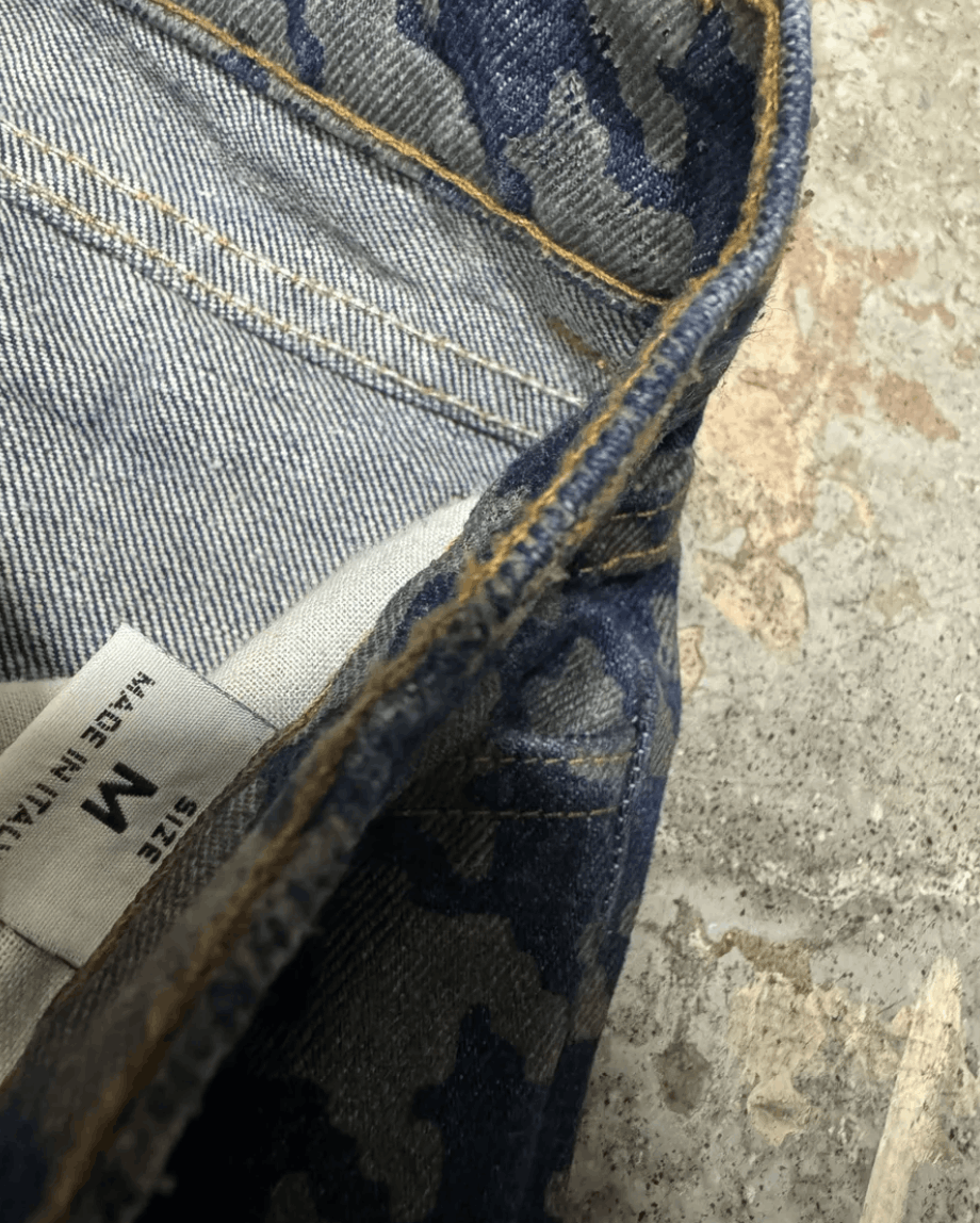 Roberto Cavalli FW 2000 Roberto Cavalli Raw Denim Pants Size US 32 / EU 48 - 10 Thumbnail