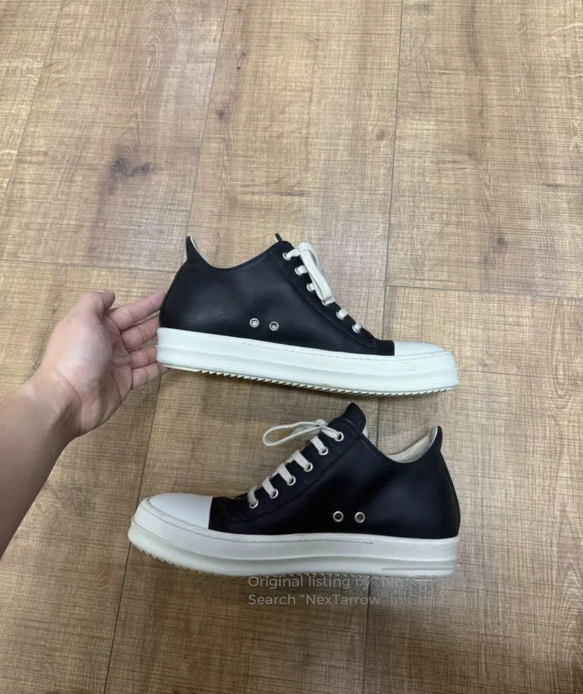 Rick Owens Rick Owens Low. Size US 9 / EU 42 - 3 Thumbnail