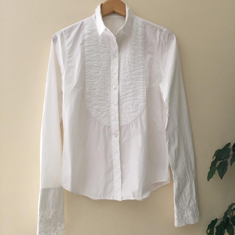 Other Pauw Amsterdam French-Cuff Cotton Top Size S / US 4 / IT 40 - 1 Thumbnail