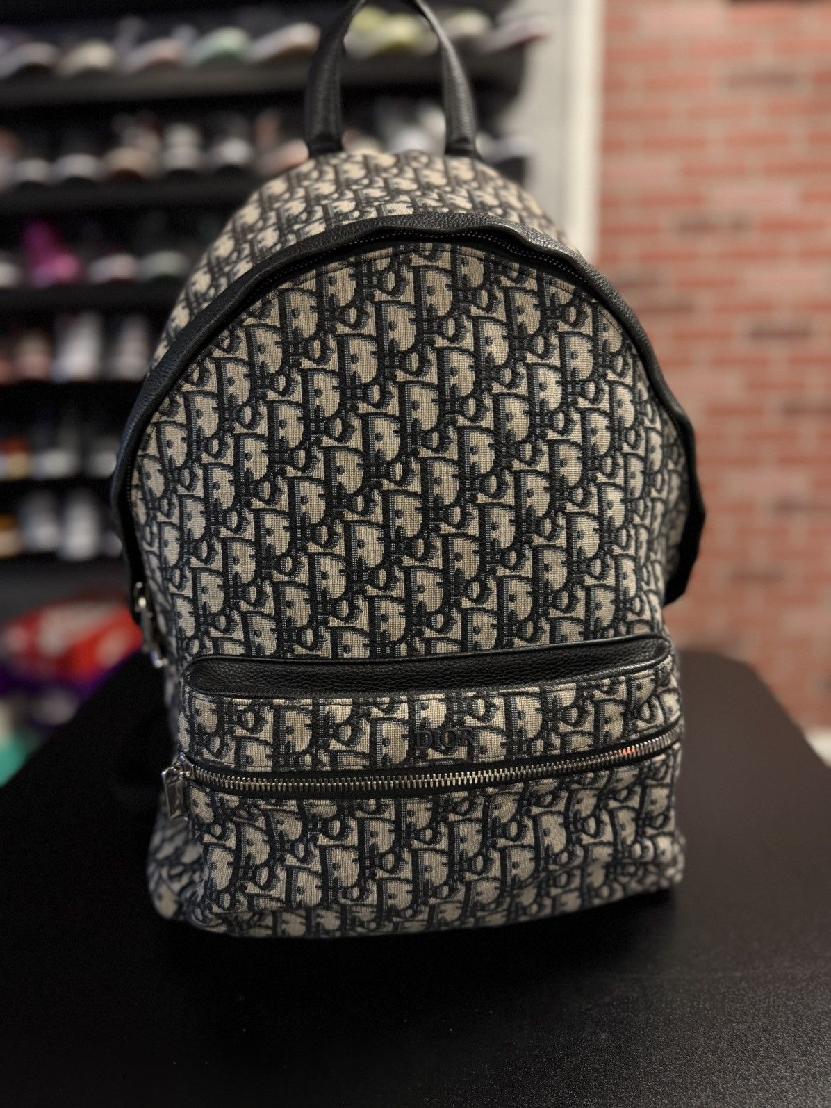 Dior Dior Oblique Pattern Backpack 100% Authentic 🧼 Size ONE SIZE - 9 Thumbnail
