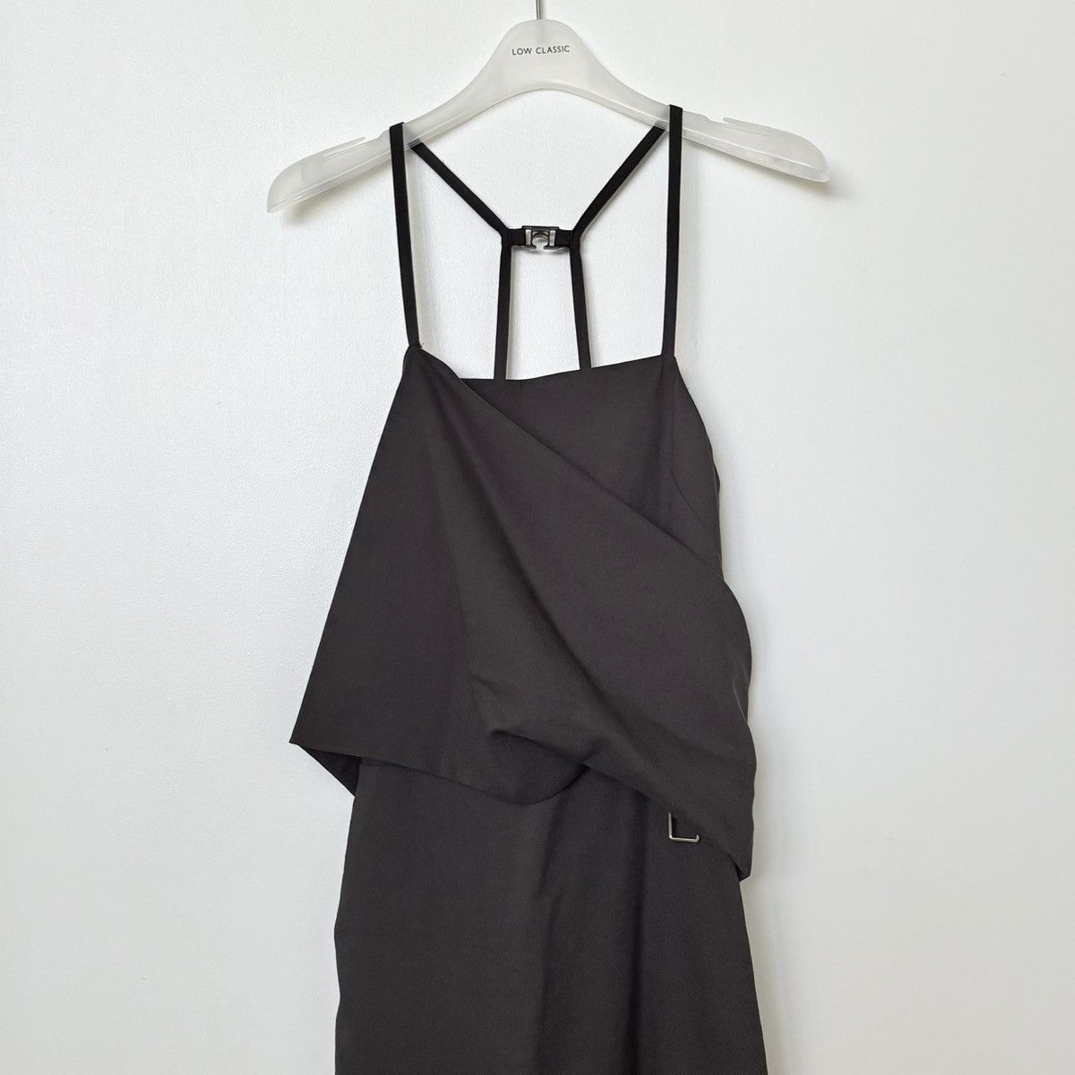 LOW CLASSIC LOW CLASSIC : Sleeveless Drape Dress Size S / US 4 / IT 40 - 4 Thumbnail