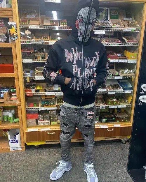 Hoodie Rhinestones SAW