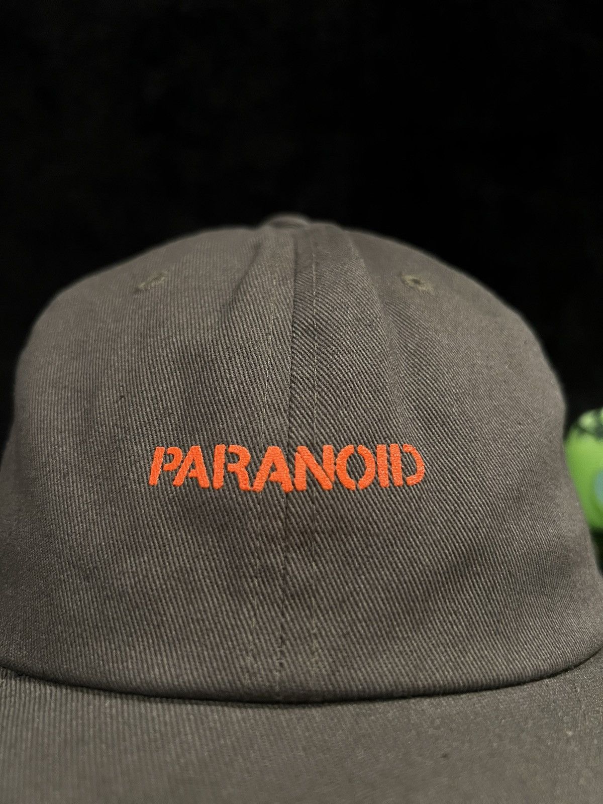 Anti Social Social Club × Undefeated 🧢 One Size | ASSC X Undefeated Paranoid Olive Cap Size ONE SIZE - 4 Thumbnail