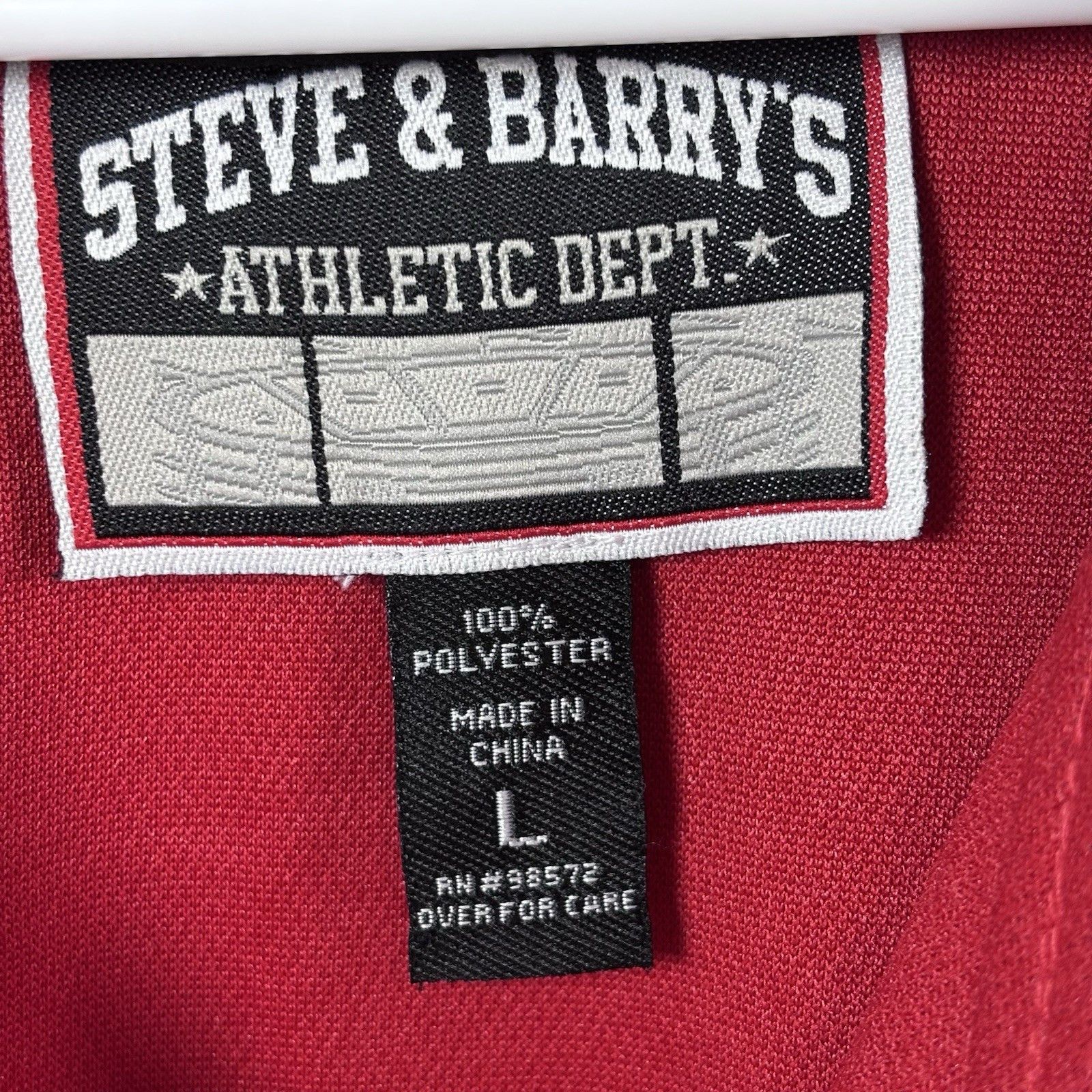 Steve And Barrys Vintage 90s Indiana University IU Hoosiers Jersey Shirt Men’ Size US L / EU 52-54 / 3 - 5 Thumbnail