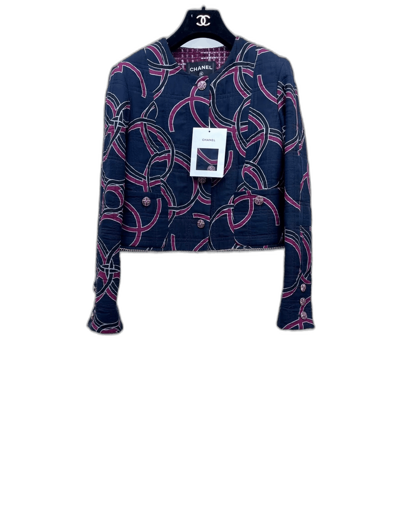 Chanel Chanel Graffiti Logo Trench Coat -2505 Size US M / EU 48-50 / 2 - 1 Thumbnail