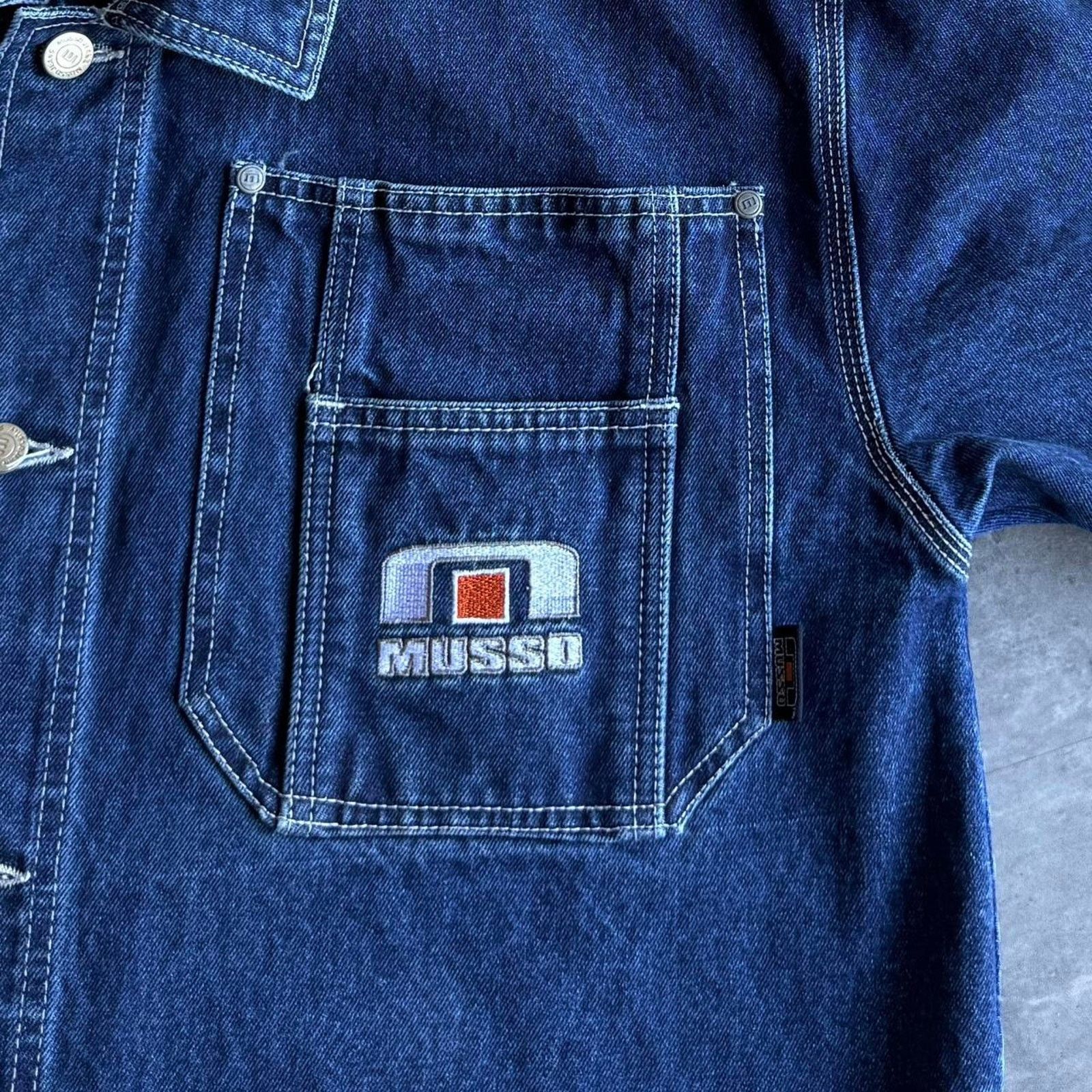 JNCO × Japanese Brand × Vintage Vintage Y2K Jnco Style Embroidered Baggy Denim Jacket Size US M / EU 48-50 / 2 - 3 Thumbnail