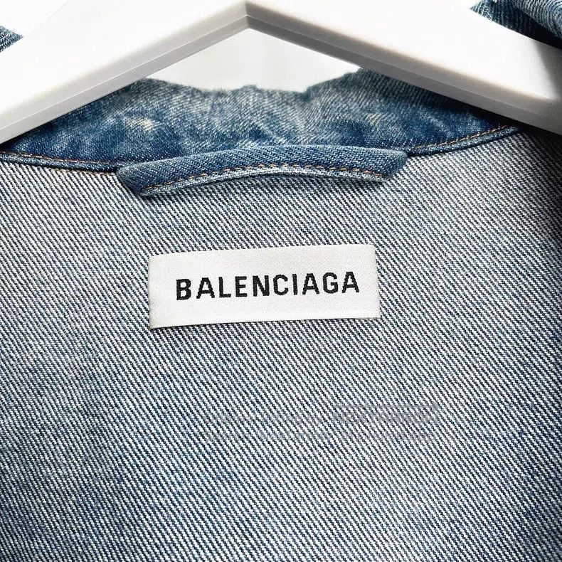 Balenciaga Balenciaga Plaid Graffiti Casual Denim Jacket Loose Fit De Size XXS / US 00 / IT 34 - 6 Thumbnail