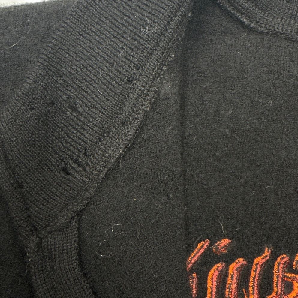 Harley Davidson Harley Davidson Cycle Queen Black Wool Sweater BIker Medium Size M / US 6-8 / IT 42-44 - 12 Thumbnail