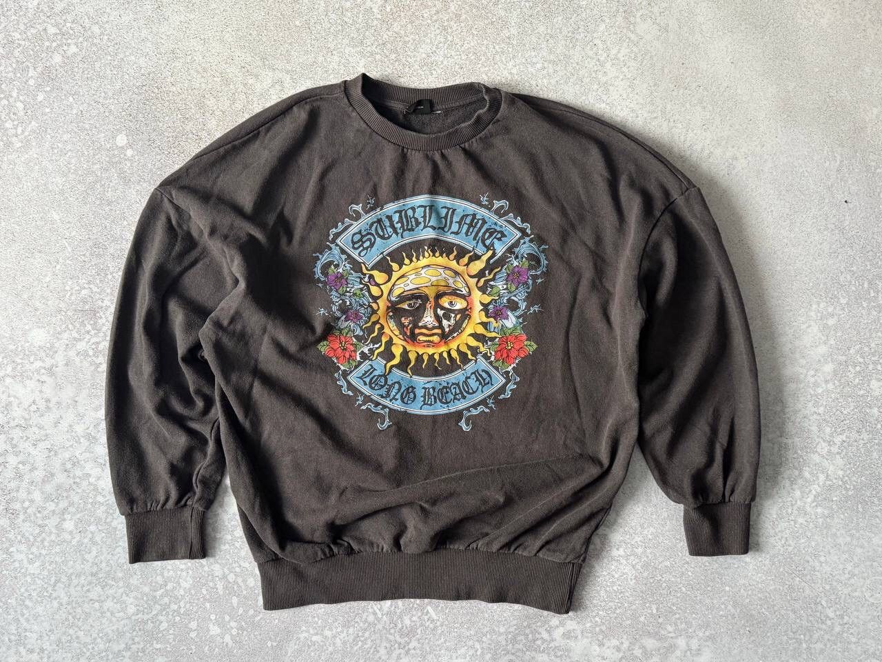 Sublime Sublime 40oz-To-Freedom Sweatshirt Large 23x25 Blue Tie 