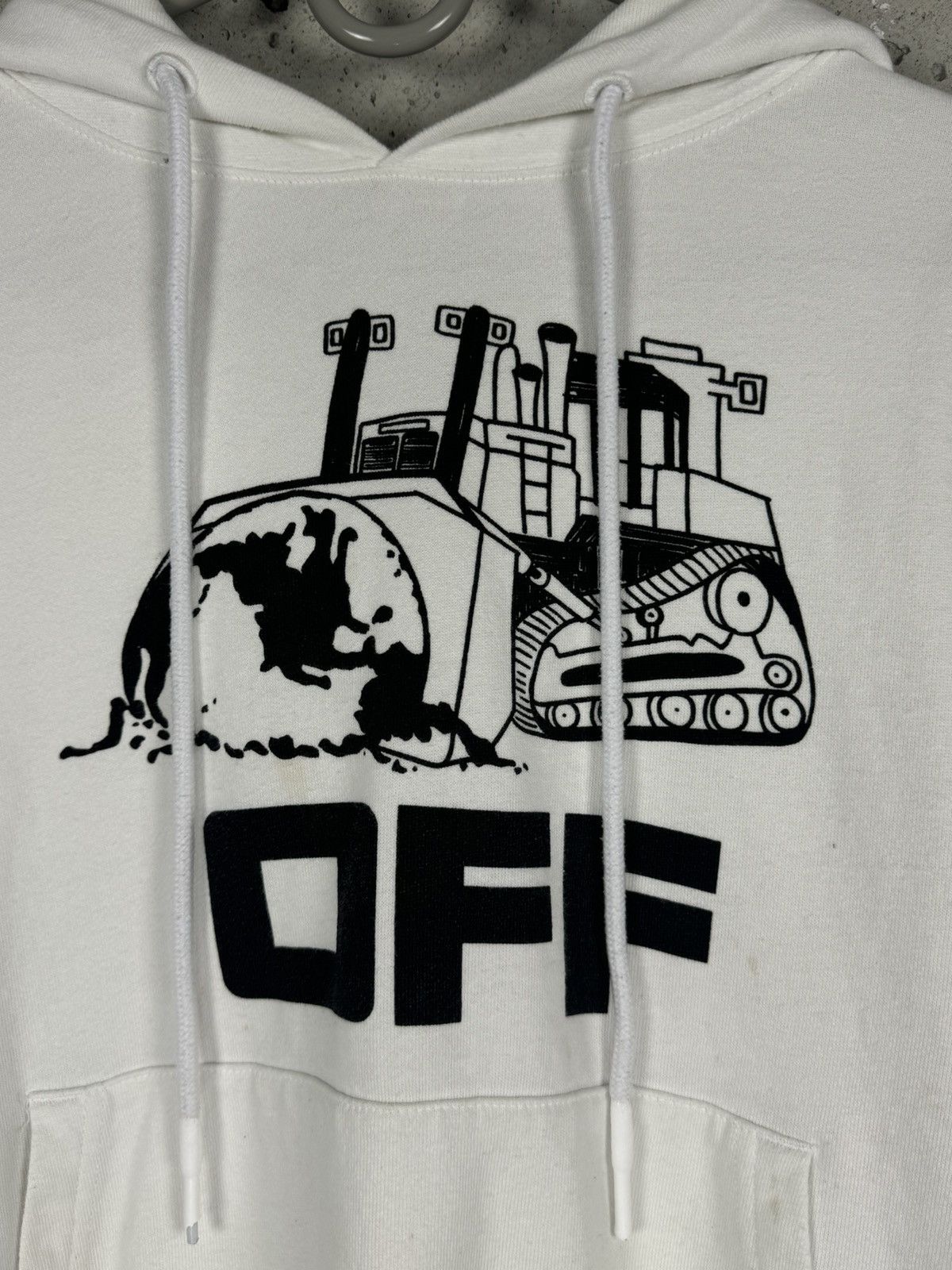 Off-White × Virgil Abloh Off-White World Caterpillar Print Hoodie - Medium Size US M / EU 48-50 / 2 - 3 Thumbnail