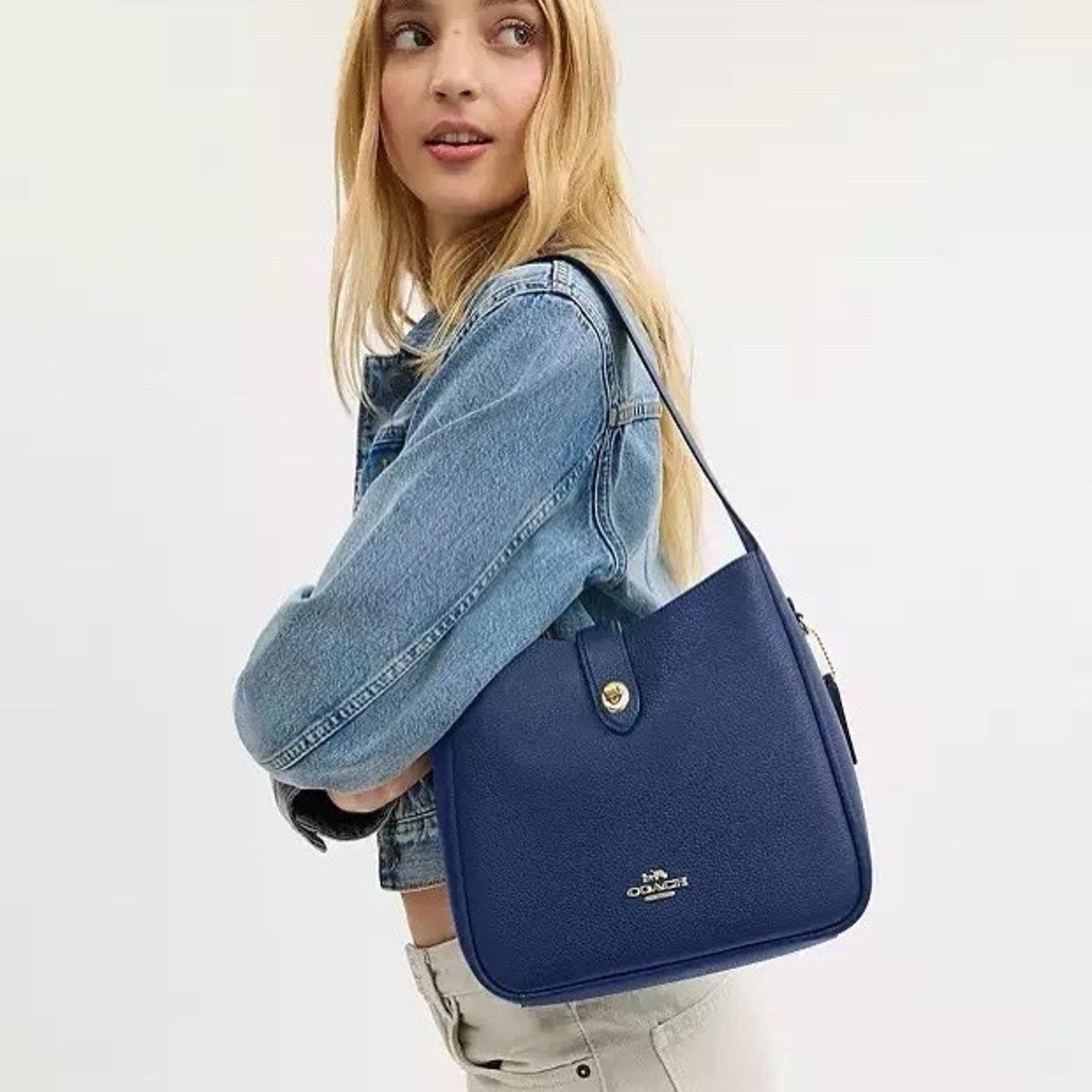 Coach NWT Bundle Coach Hadley Crossbody CW002 & CBH12 Bag Charm Size ONE SIZE - 10 Thumbnail