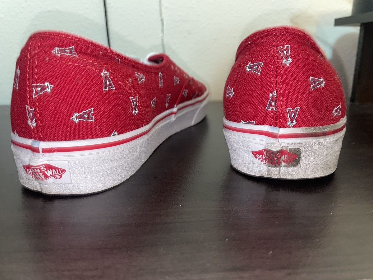 Vans VANS Los Angeles Anaheim Angels Red Shoes MLB Baseball Size US 11 / EU 44 - 5 Thumbnail
