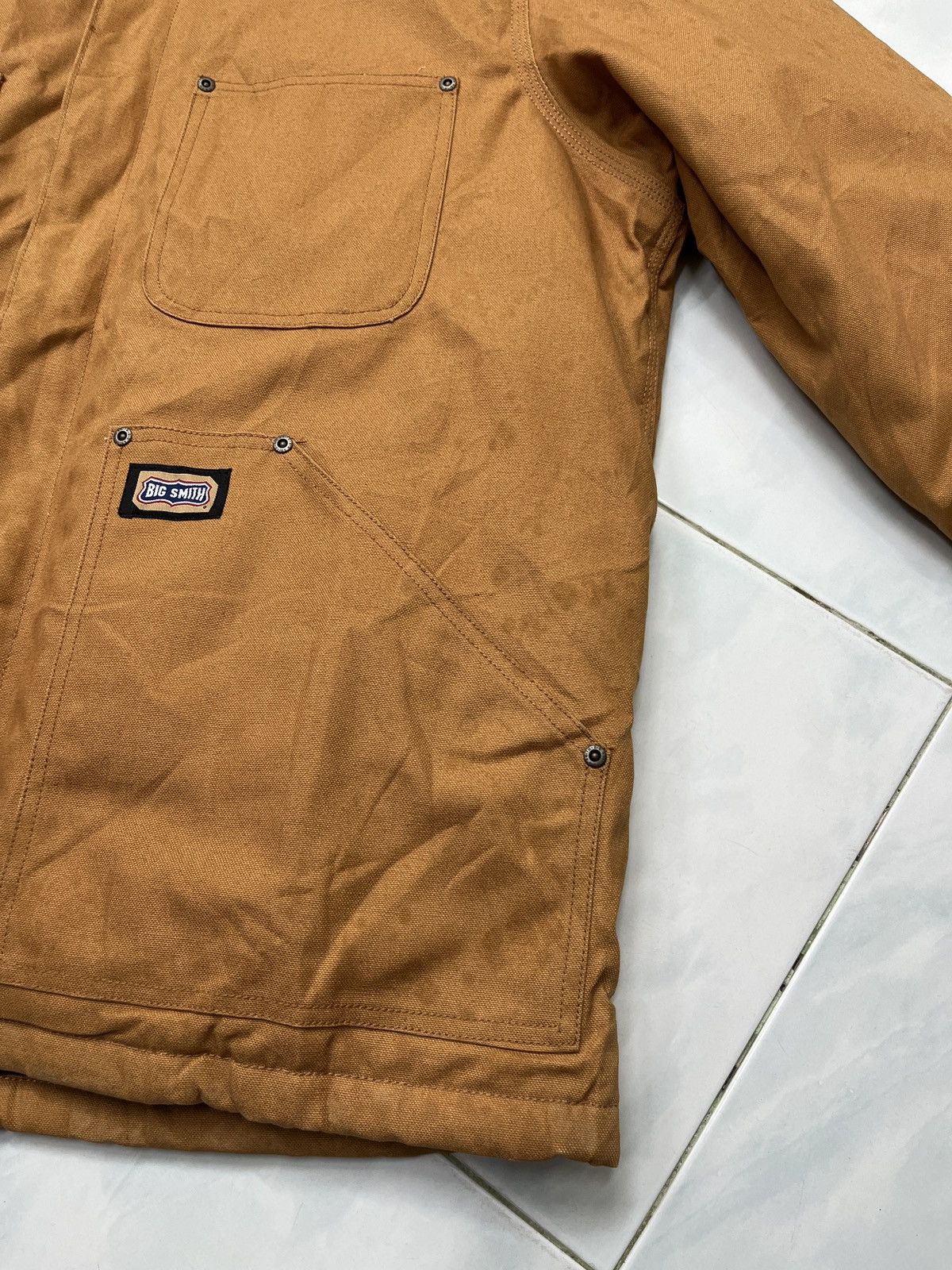Carhartt 🔥🔥🔥STEALS VTG BIG SMITH DUCK CANVAS JACKET Size US L / EU 52-54 / 3 - 14 Thumbnail