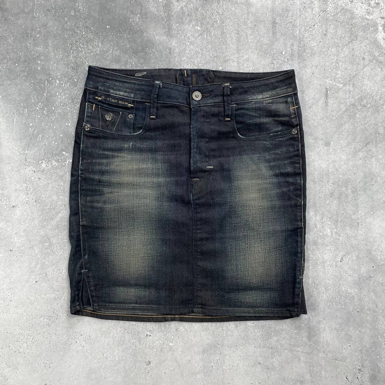 G-Star G-Star Raw Denim Hank Short Midi Skirt Women’s Blue Size 28 Size 28" / US 6 / IT 42 - 1 Thumbnail