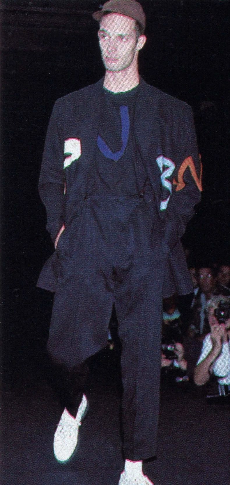 Yohji Yamamoto Yohji Yamamoto 1990ss applique hand stitched monogrammed j Size US S / EU 44-46 / 1 - 8 Thumbnail