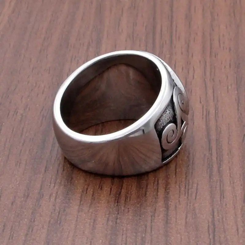Jewelry × Vintage Free Shipping Punk Vegvisir Viking Stainless Steel Rings Size ONE SIZE - 2 Thumbnail