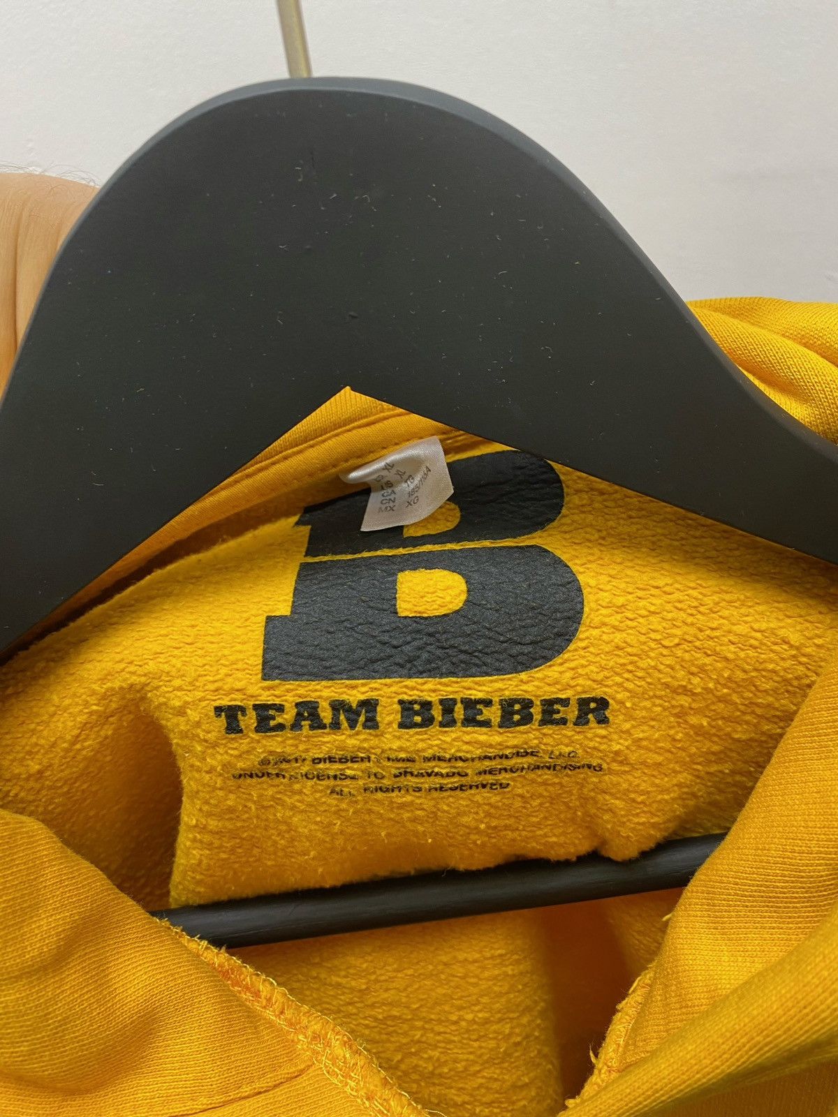 Band Tees × Justin Bieber Justin Bieber Stadium Tour Purpose team 2017 hoodie Size US XL / EU 56 / 4 - 19 Thumbnail