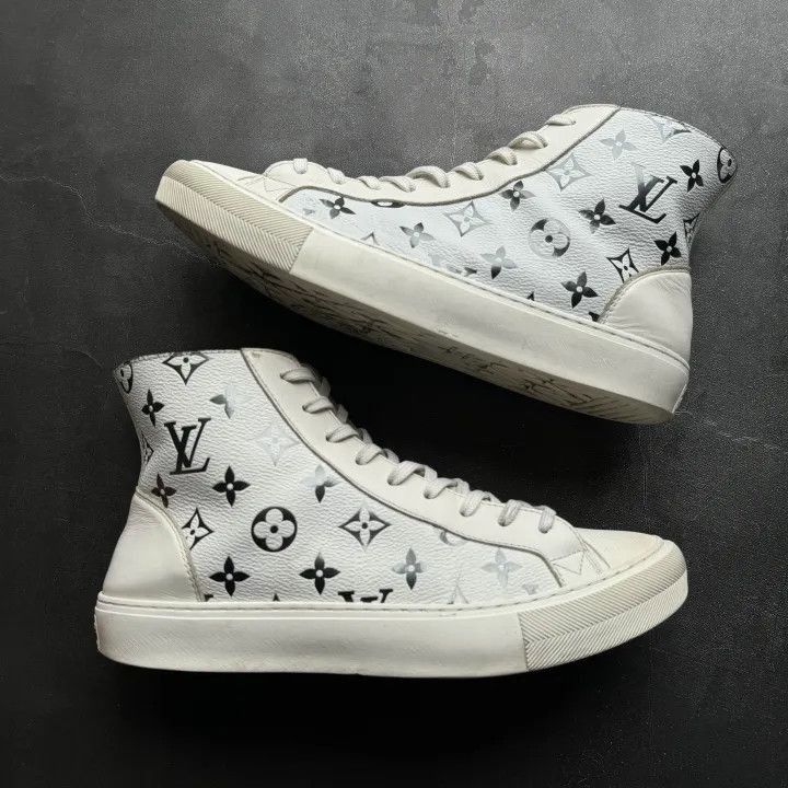 Louis Vuitton Louis Vuitton Tattoo High-Top Casual Sneakers -2508 Size US 8.5 / EU 41-42 - 5 Thumbnail