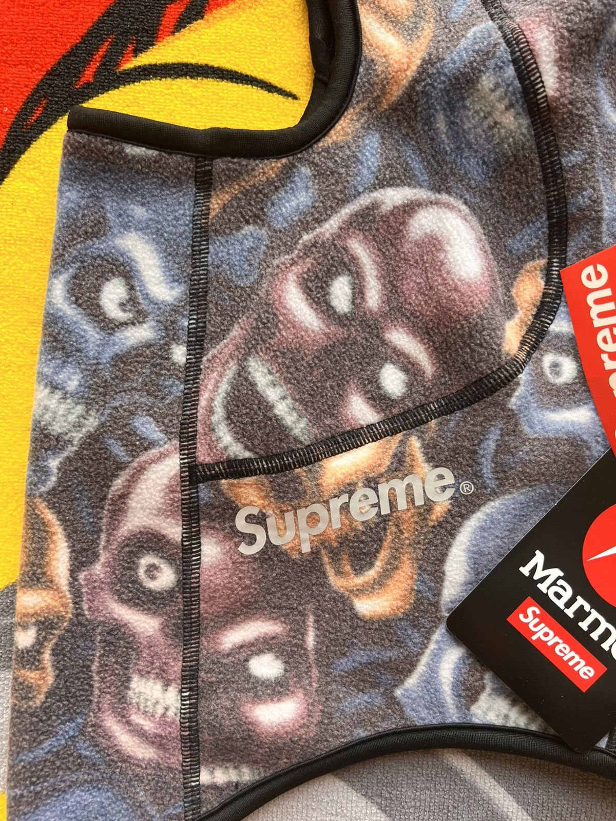 Supreme Supreme Marmot® Skull Pile Fleece Balaclava ski face mask Size ONE SIZE - 10 Thumbnail