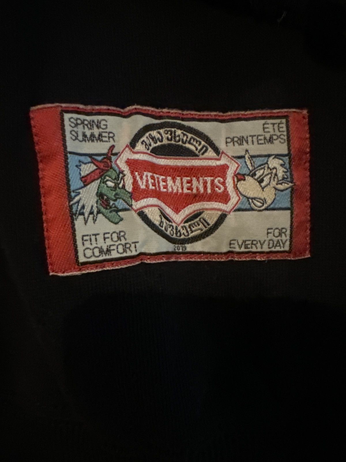 Vetements Vetements 2019 Digital Hoodie Size US XS / EU 42 / 0 - 7 Thumbnail