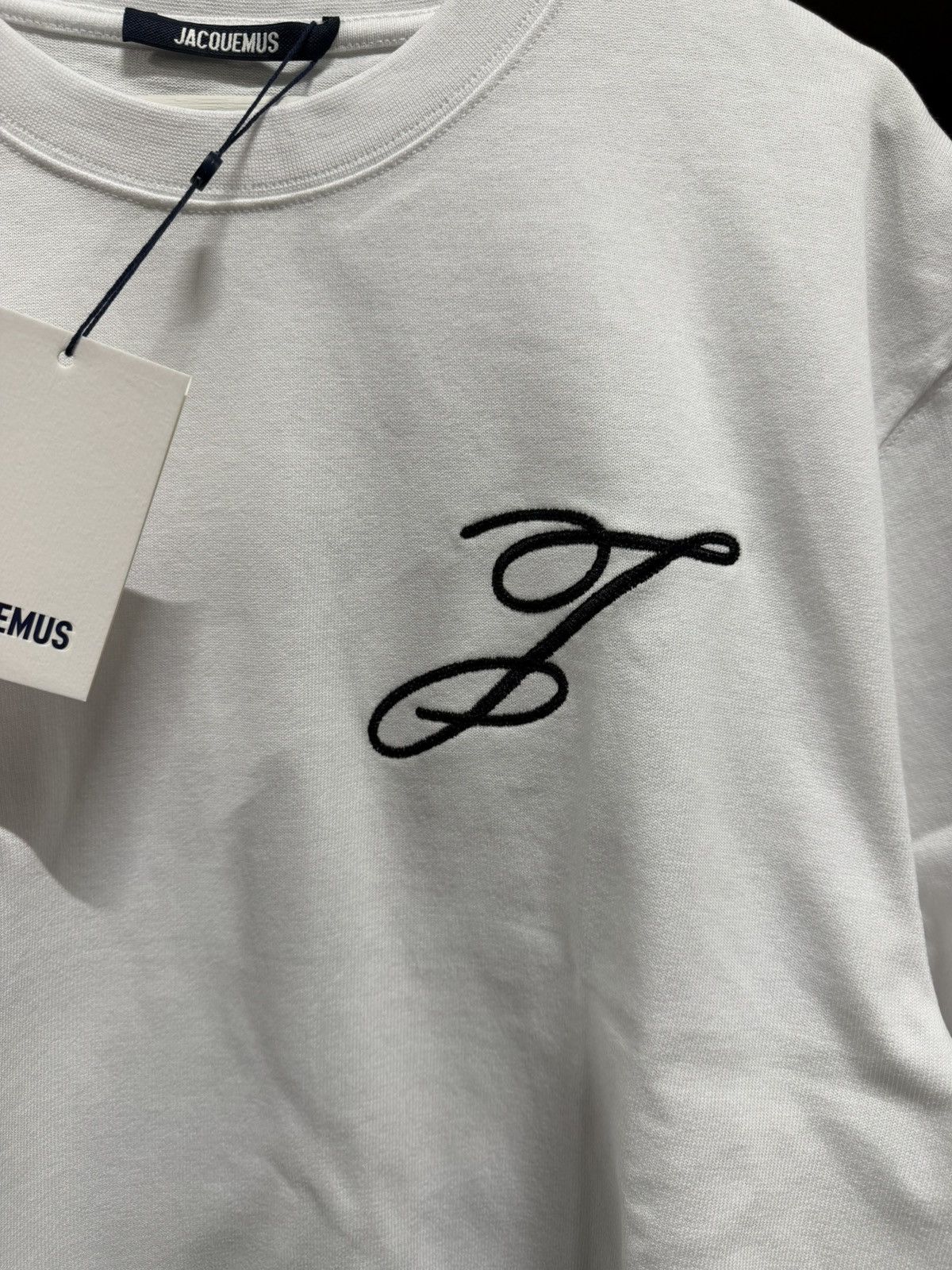 Jacquemus Jacquemus Logo Embroidery T-Shirt NEW Size US XL / EU 56 / 4 - 3 Thumbnail