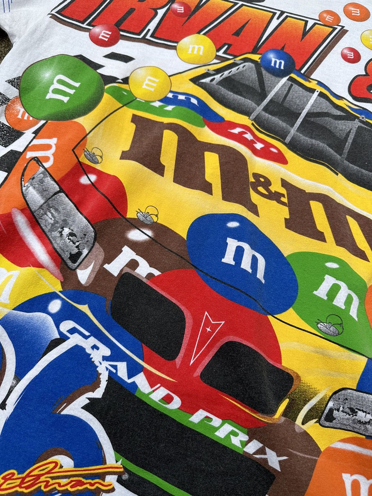Vintage M&M’s Nascar Shirt