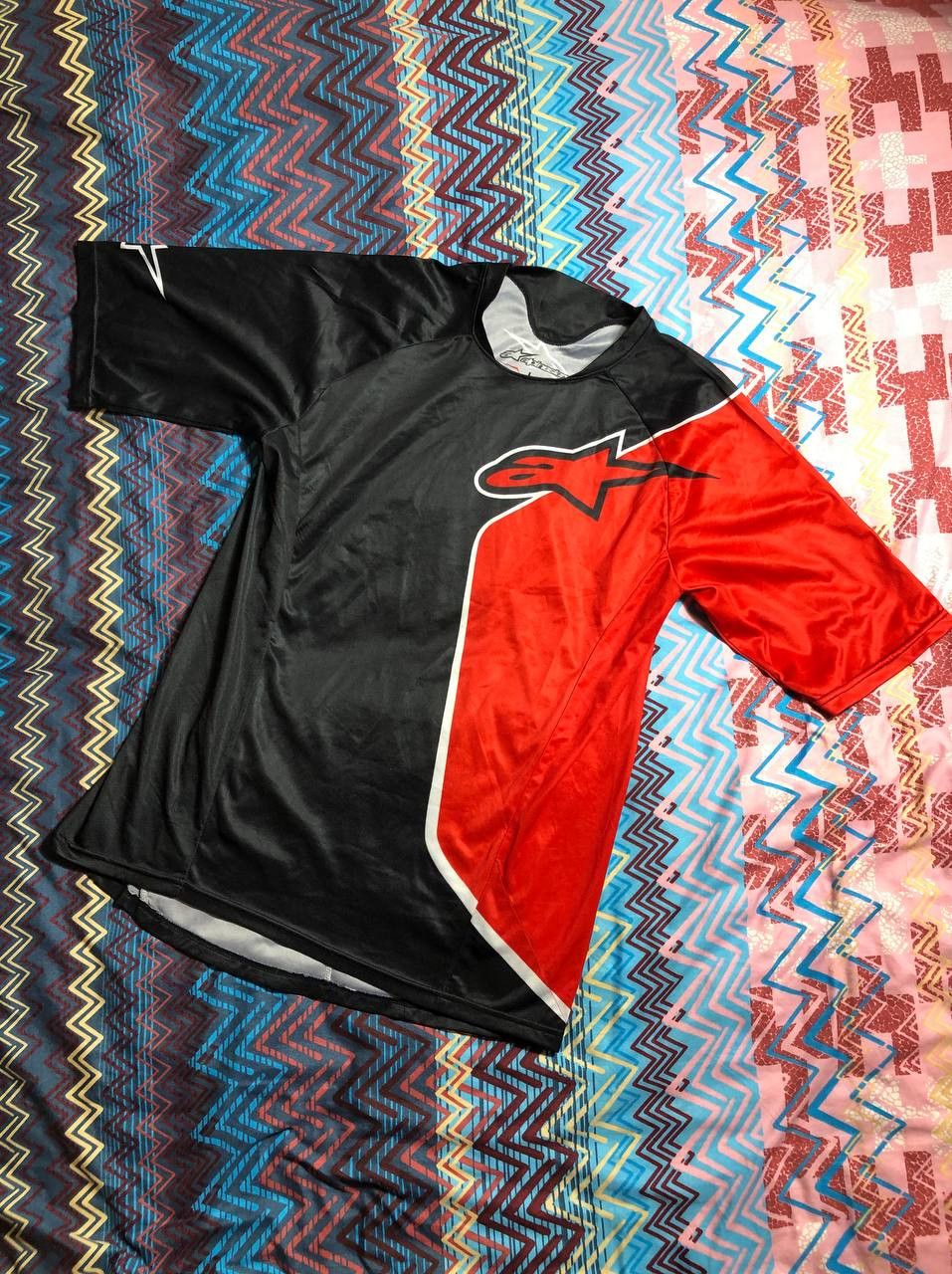 Alpinestars × Vintage Vintage 90s Vintage Alphinestars t shirt sun faded Size US L / EU 52-54 / 3 - 12 Thumbnail